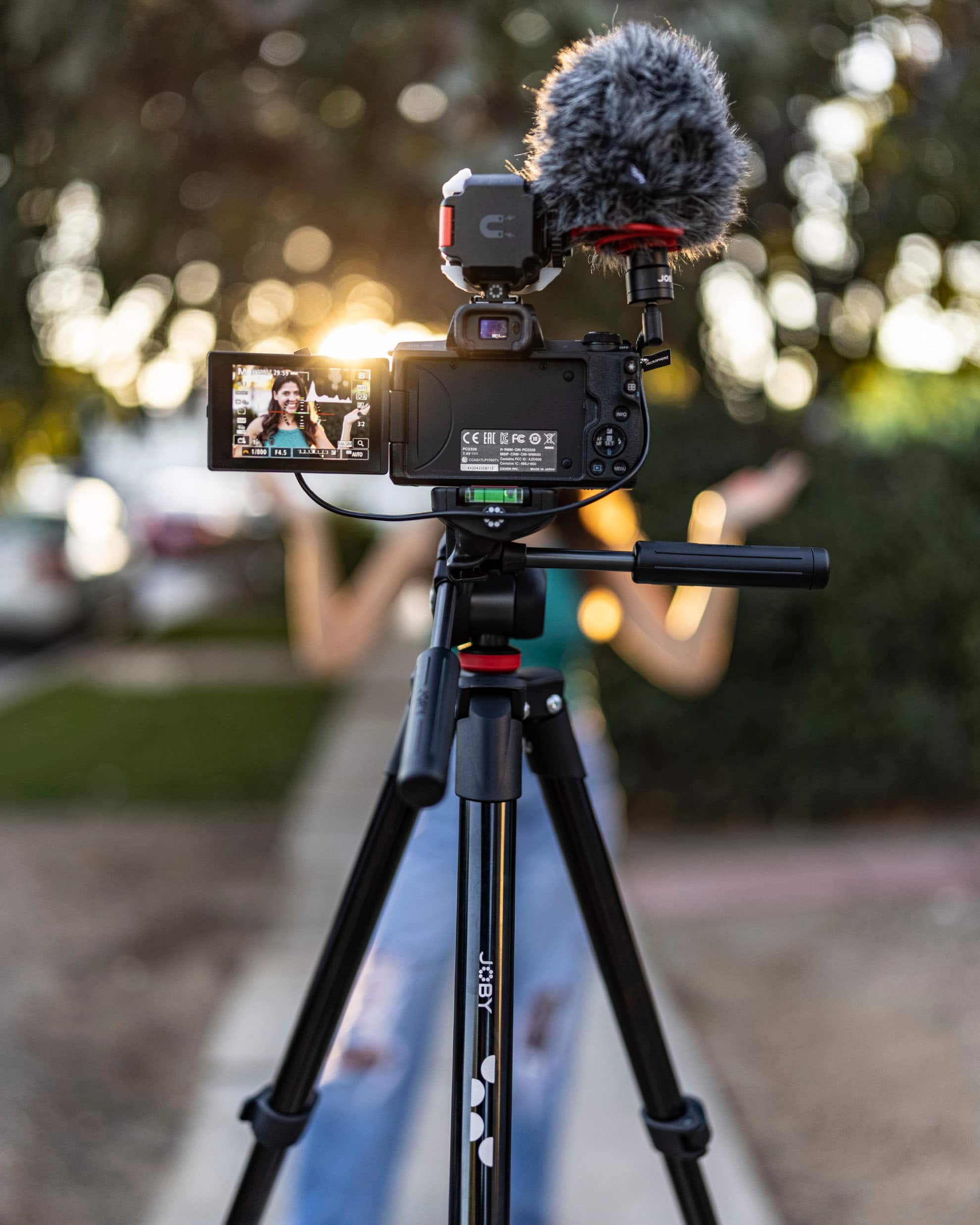 Alt View 13. JOBY - Compact Advanced Smart 65" Tripod Kit - Black.