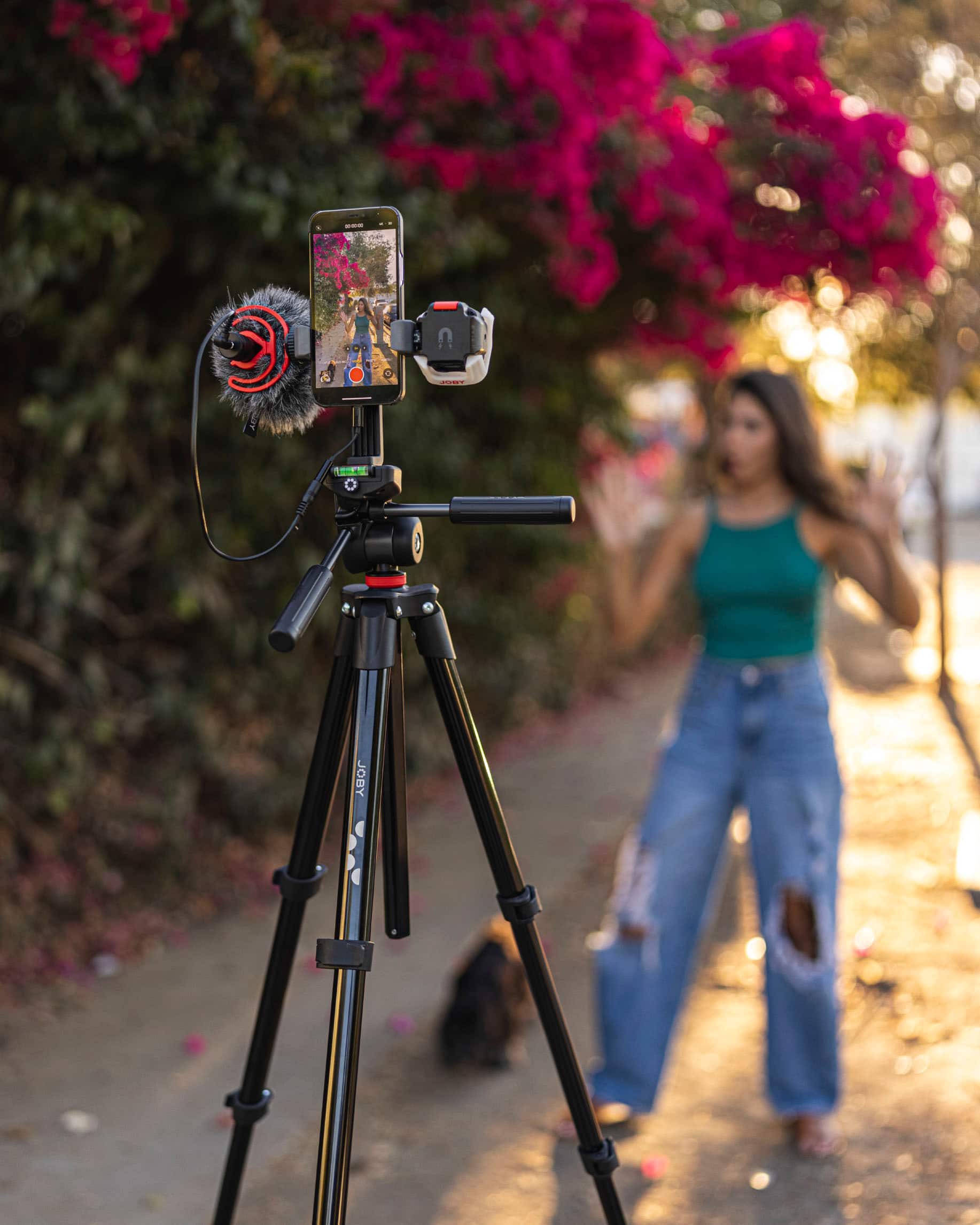 Alt View 14. JOBY - Compact Advanced Smart 65" Tripod Kit - Black.