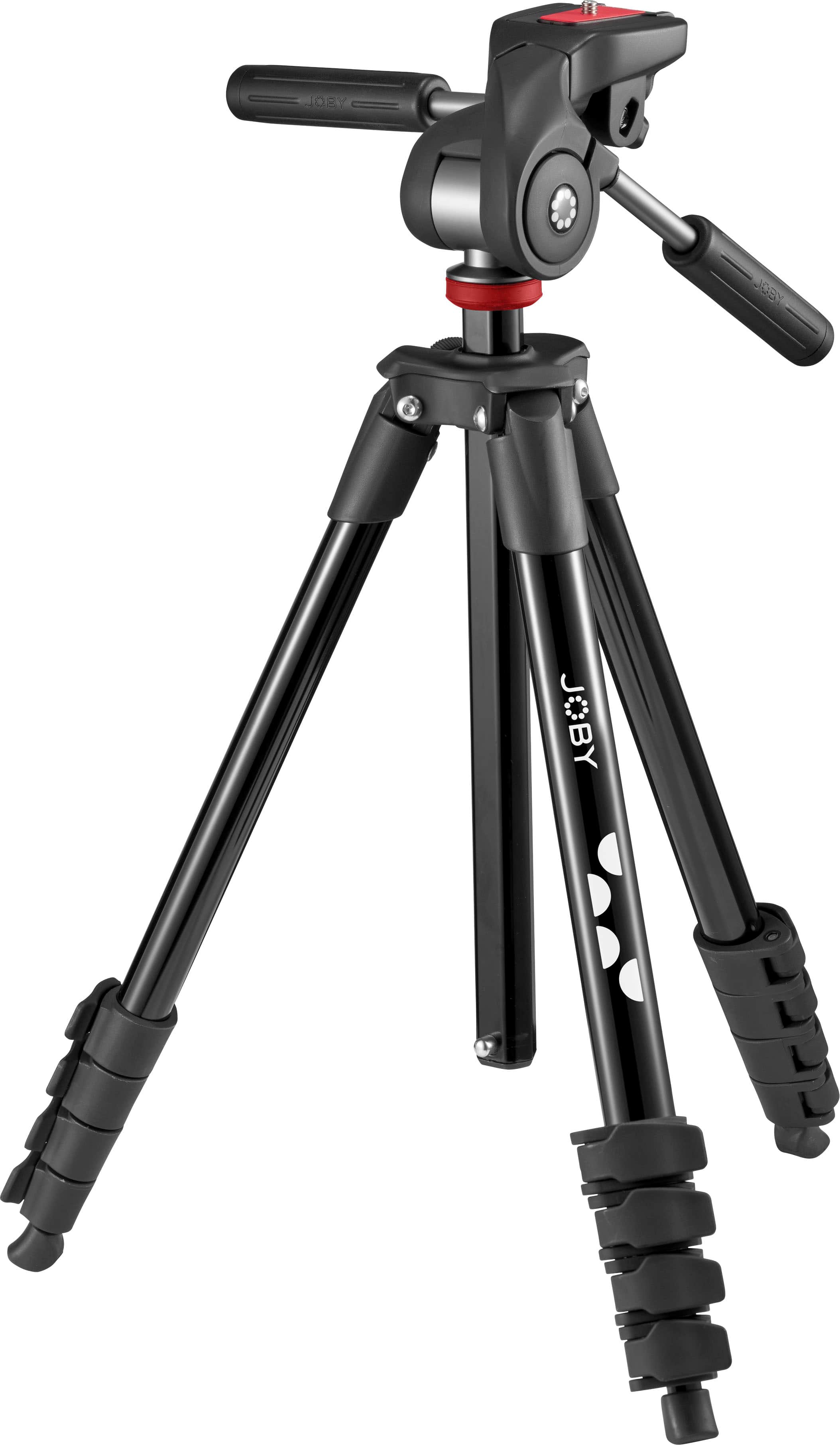 Alt View 16. JOBY - Compact Advanced Smart 65" Tripod Kit - Black.