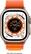 Left. Apple - Alpine Loop L for Apple Watch 49mm - Orange.
