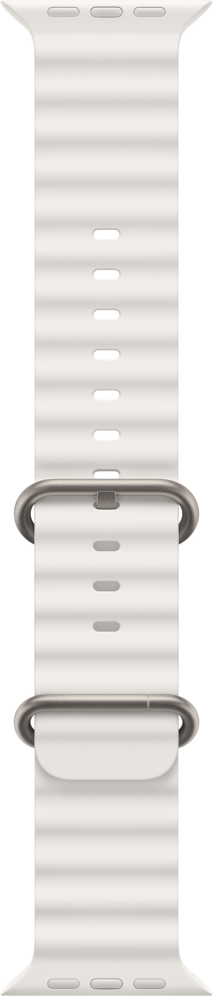 Angle View: Ocean Band for Apple Watch 49mm - White
