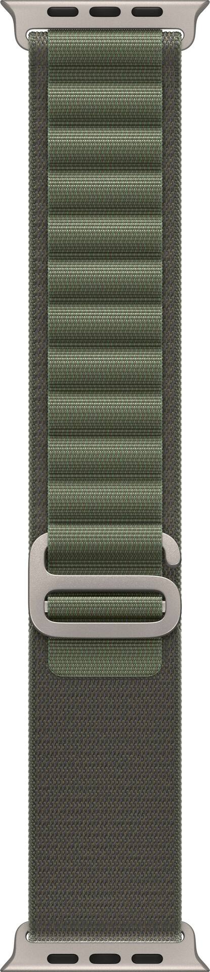 Alpine Loop Material Alpine Loop M for Apple Watch 49mm Green - Best Buy