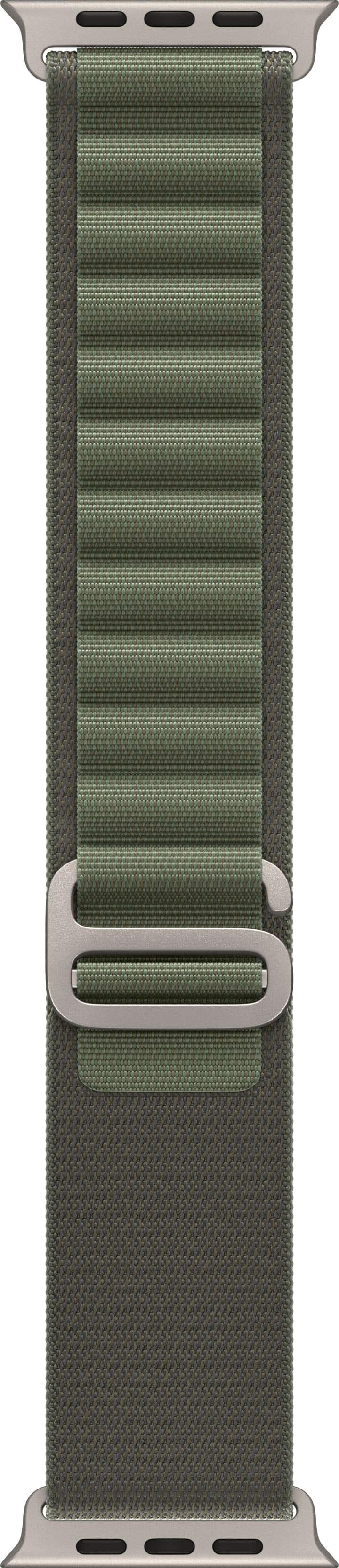 Angle. Apple - Alpine Loop S for Apple Watch 49mm - Green.