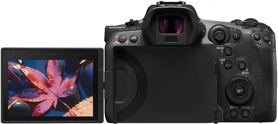 Canon EOS R5 C 8K Video Mirrorless Cinema Camera (Body Only) Black ...