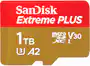 SANDISK - 1TB Extreme PLUS microSDXC UHS-I Memory Card with Adapter, R/W up to 250/170MB/s