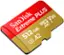 The text on the image reads "Sandisk Extreme PLUS V30 512 GB XC 512 A2."