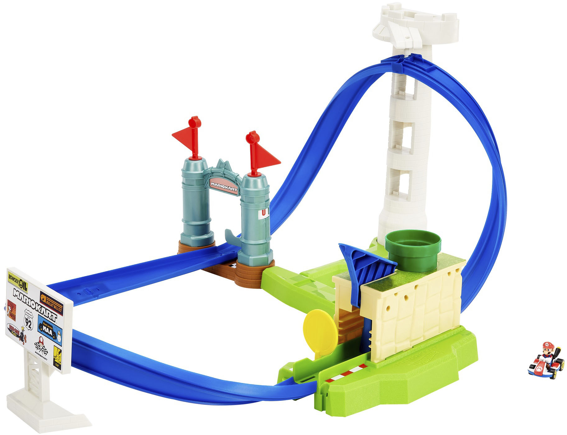 Make Your Own High-Speed Race Tracks With the Hot Wheels Mario