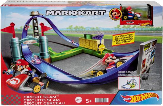 Hot Wheels MarioKart Circuit Slam Track Set HGK59 Best Buy