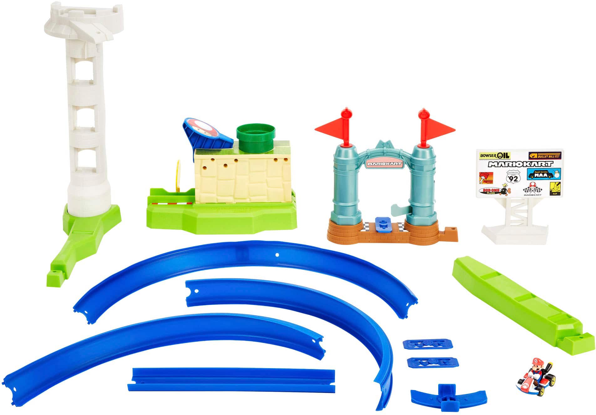 Alt View 11. Hot Wheels - MarioKart Circuit Slam Track Set.