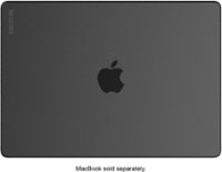 Incase - Hardshell Dot Case for the M2 or M3 MacBook Pro 14"  (2021, 2023) - Black - Back_Zoom