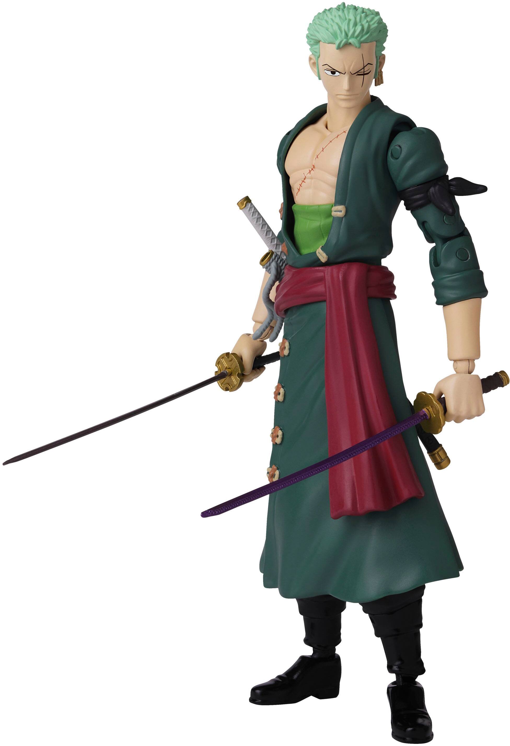 Bandai Anime Heroes One Piece Roronoa Zoro 6.5 Action Figure