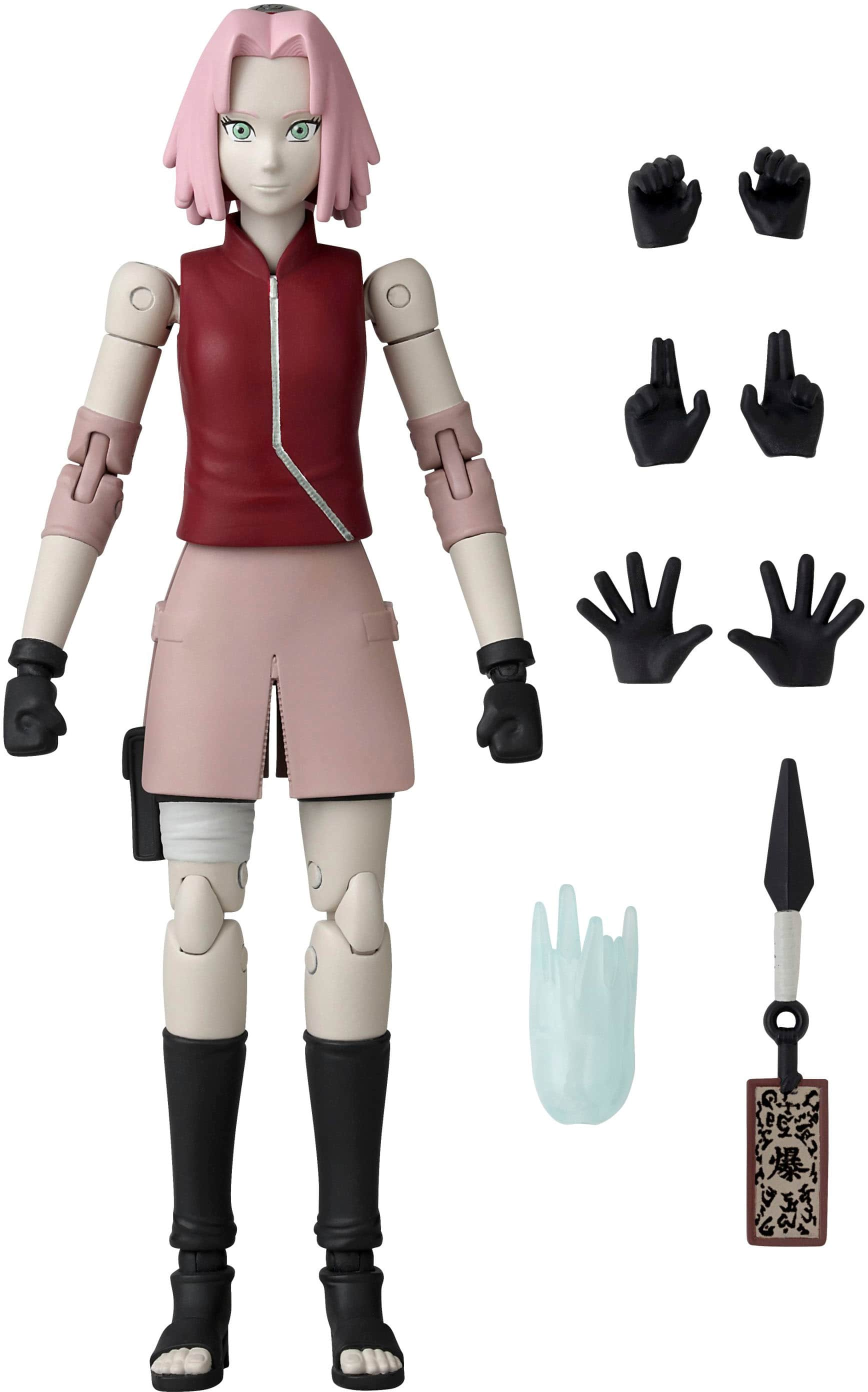 Bandai Anime Heroes Naruto 6.5 Action Figure Sakura 36909 - Best Buy