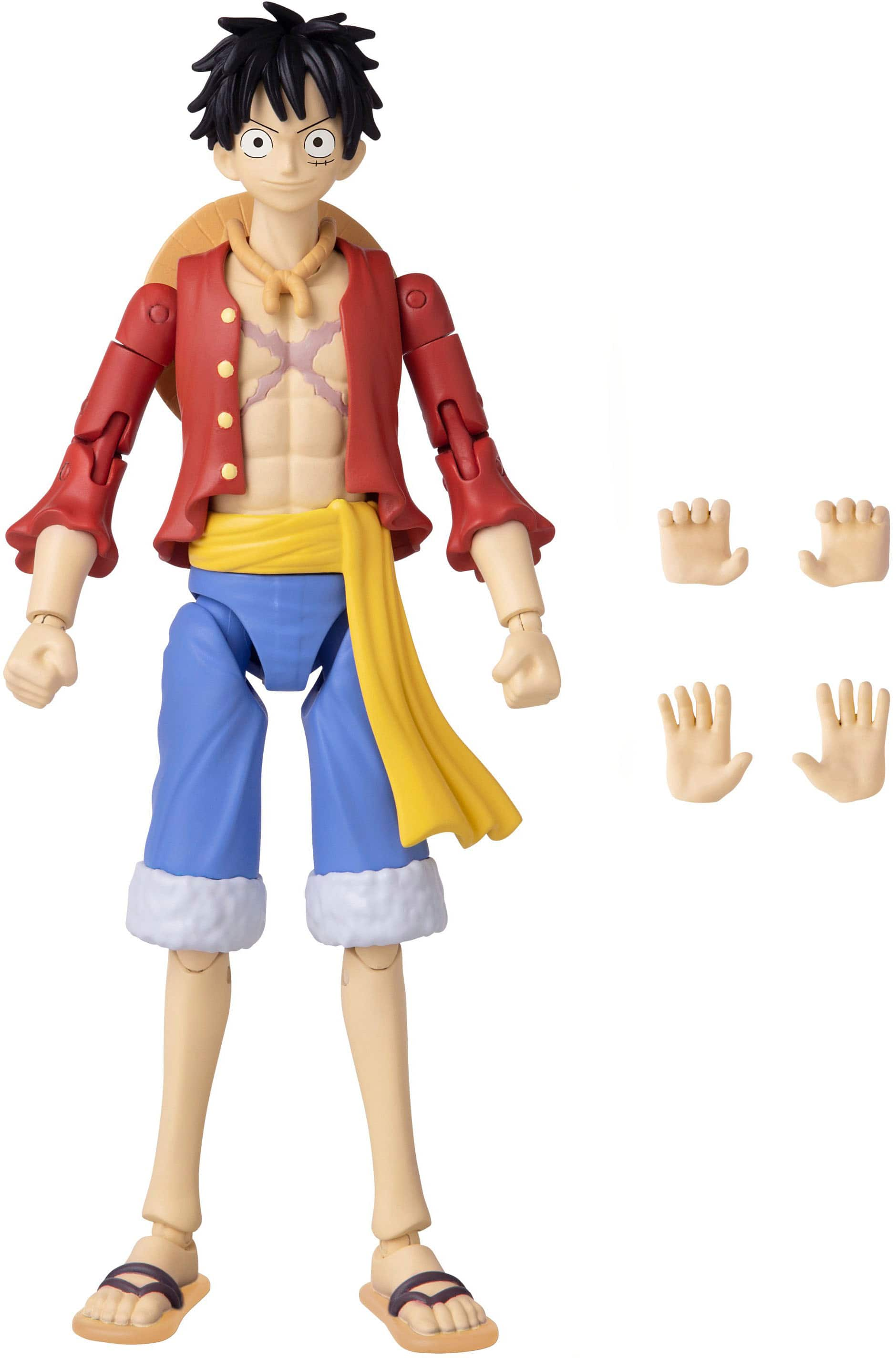 ANIME HEROES MONKEY D. LUFFY FIGURE REVIEW 