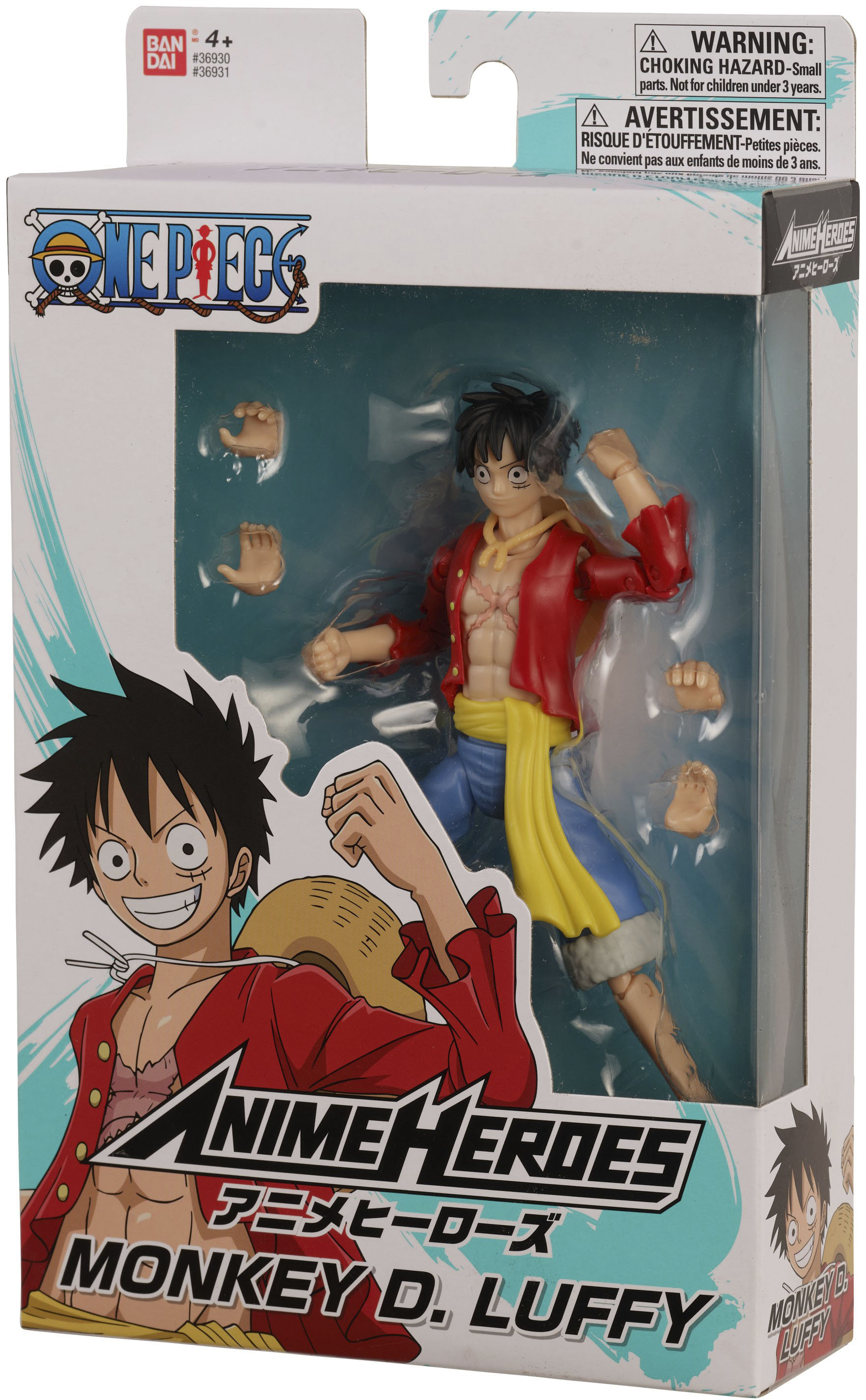 One Piece Anime Heroes - Monkey D. Luffy Unboxing/Review 