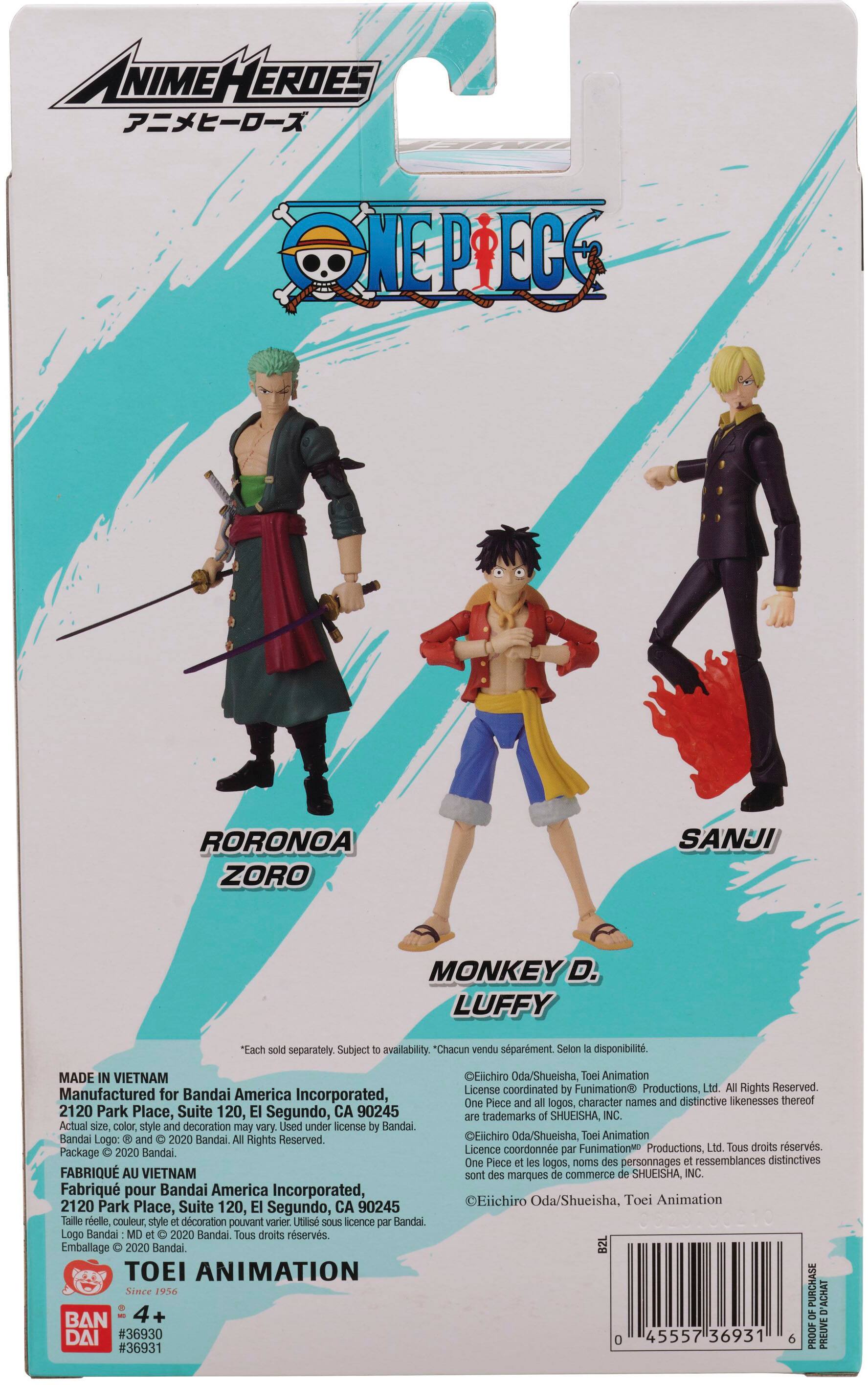 One Piece Anime Heroes Figurine, Hobby Lobby