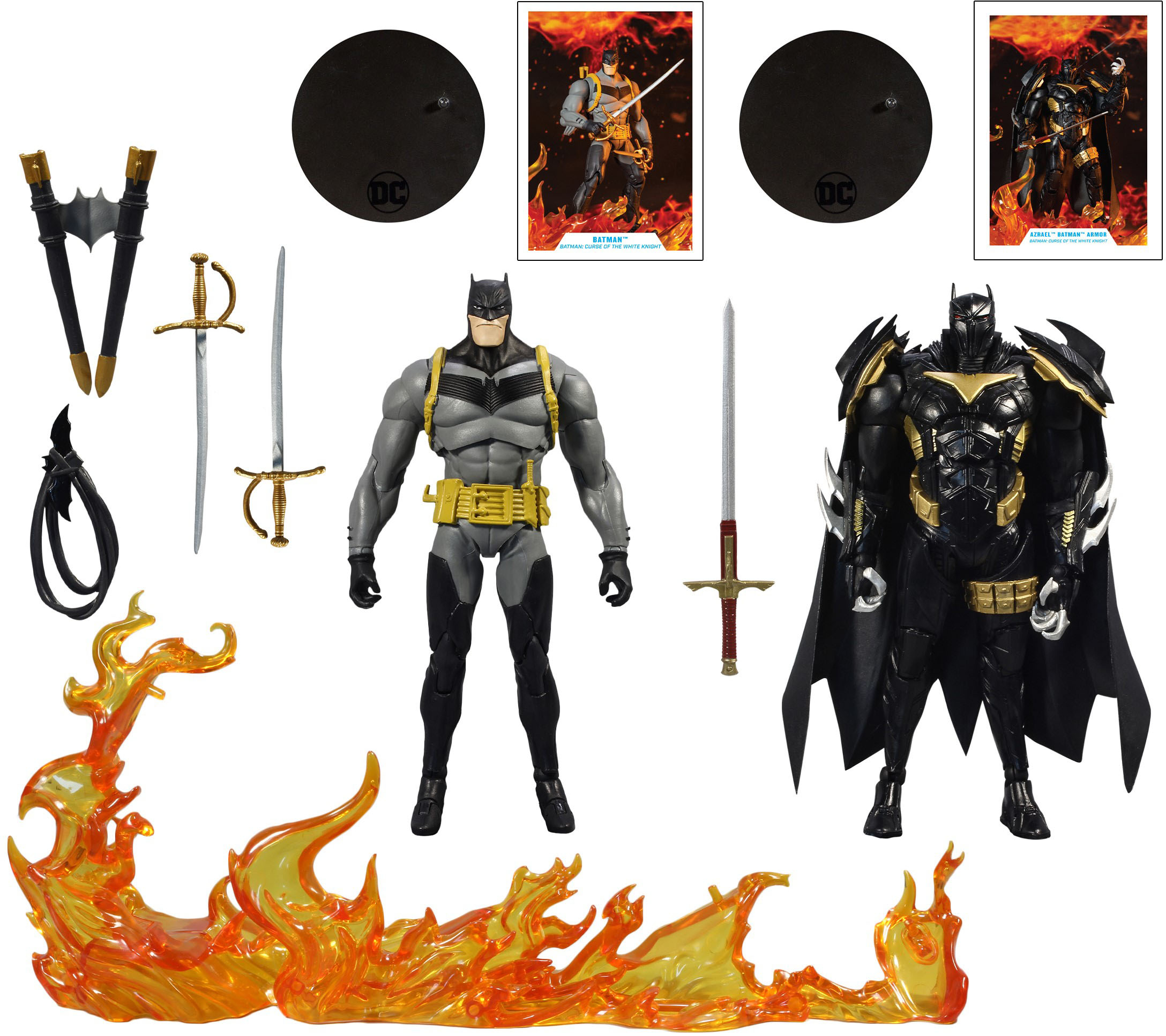 McFarlane Toys DC Multipack White Knight Batman vs. Azbat 15455 - Best Buy