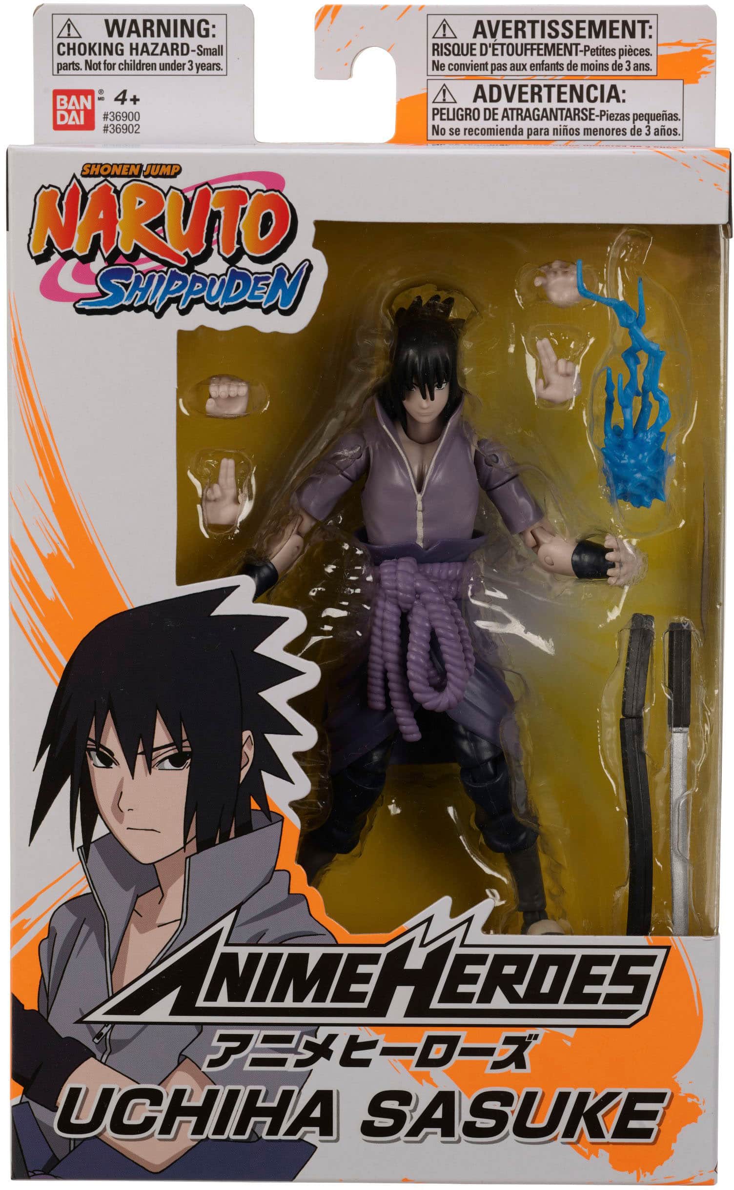Alt View 15. Bandai - Anime Heroes Naruto 6.5" Action Figure Asst - Styles May Vary.