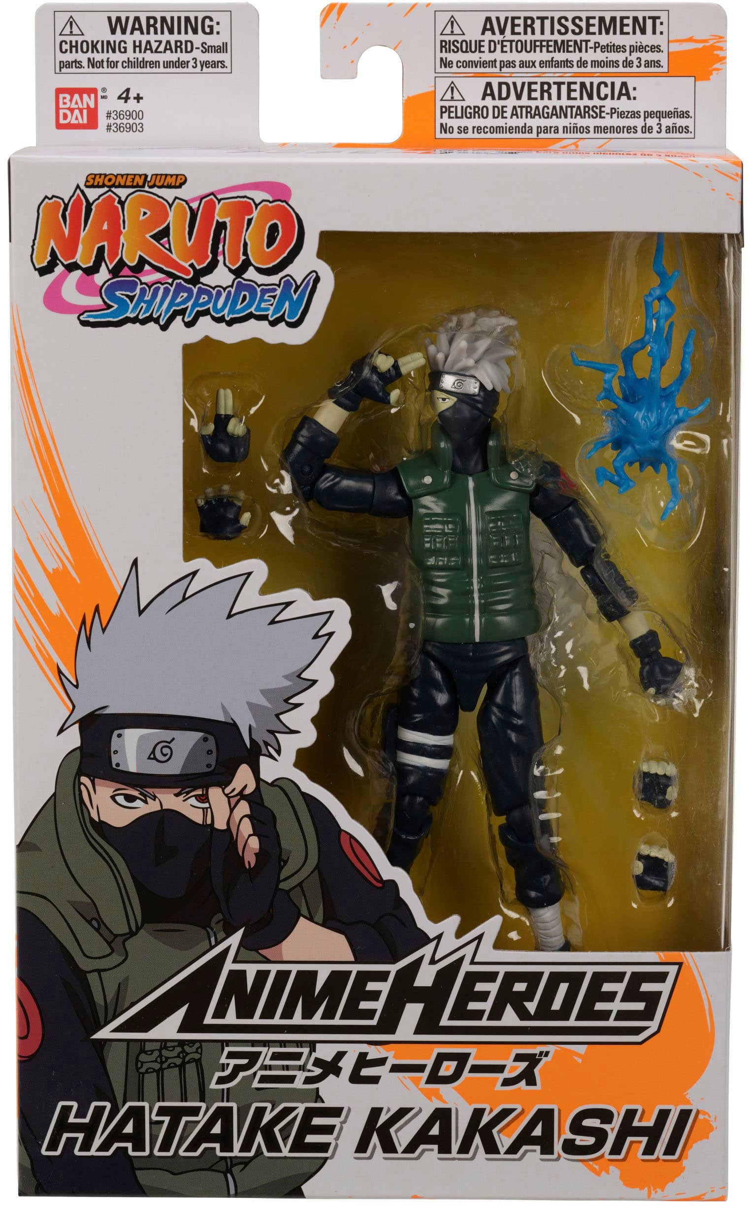 Bandai - Figura de Ação Anime Heroes Naruto Shippuden - Namikaze