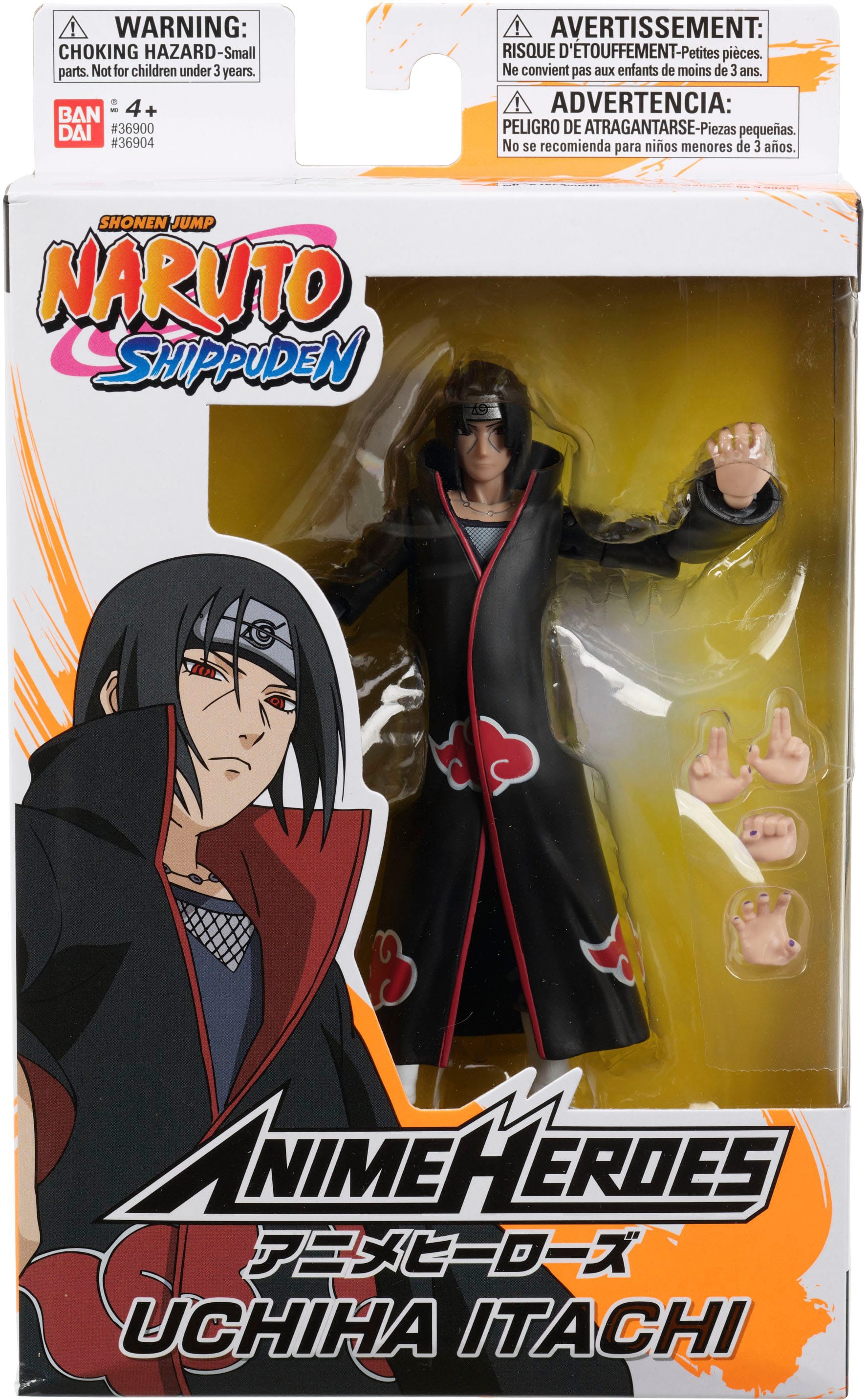 Bandai Anime Heroes Naruto 6.5 Action Figure Asst