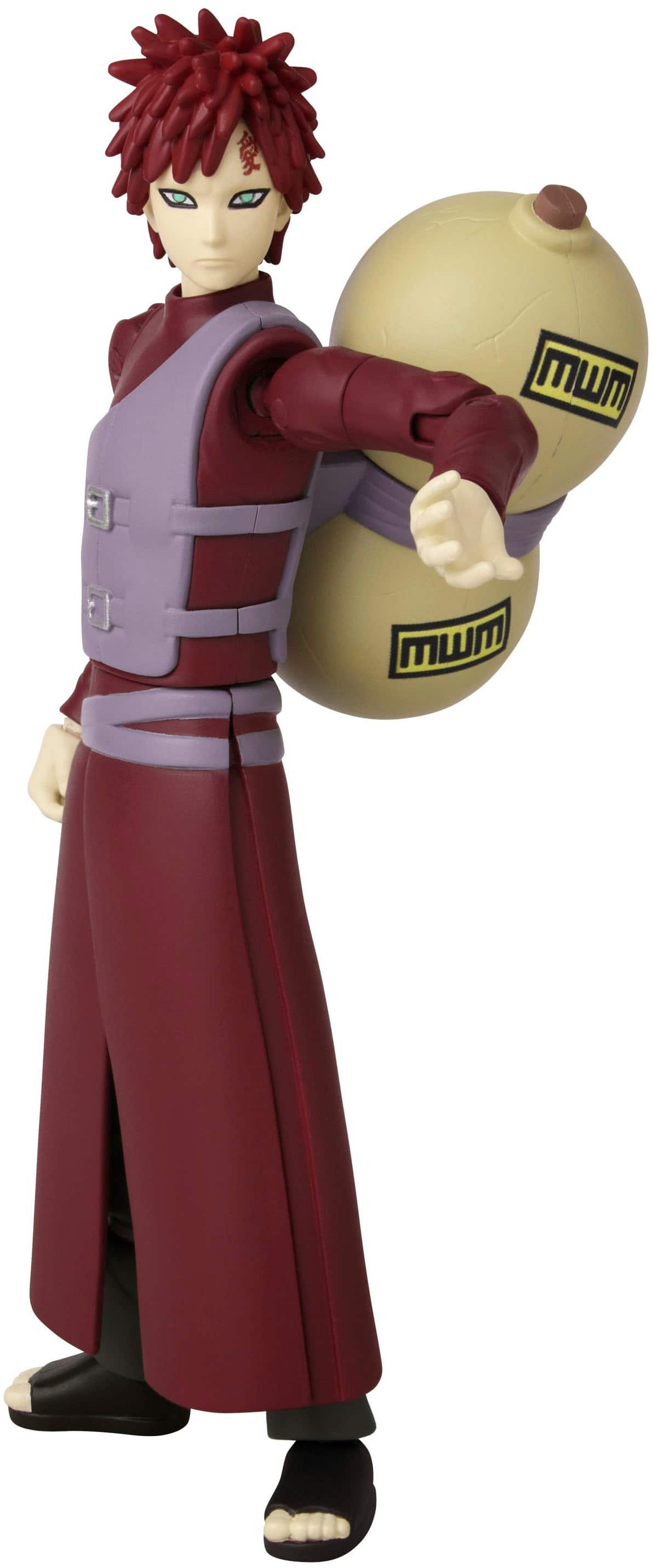 Anime Heroes Naruto 6.5 Inch Gaara Action Figure