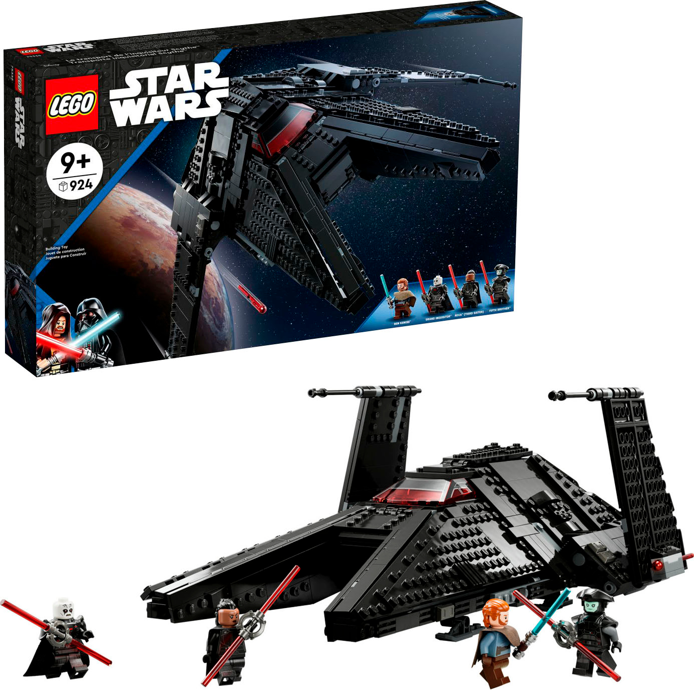 LEGO Star Wars Transport Scythe 75336 Toy Building Kit (924 Pieces) 6378941 - Best