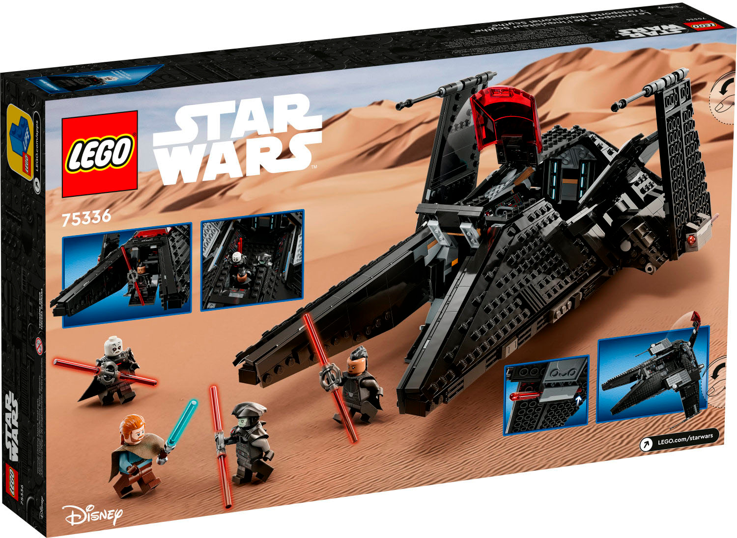 Best Buy: LEGO Star Wars Inquisitor Transport Scythe 75336 Toy