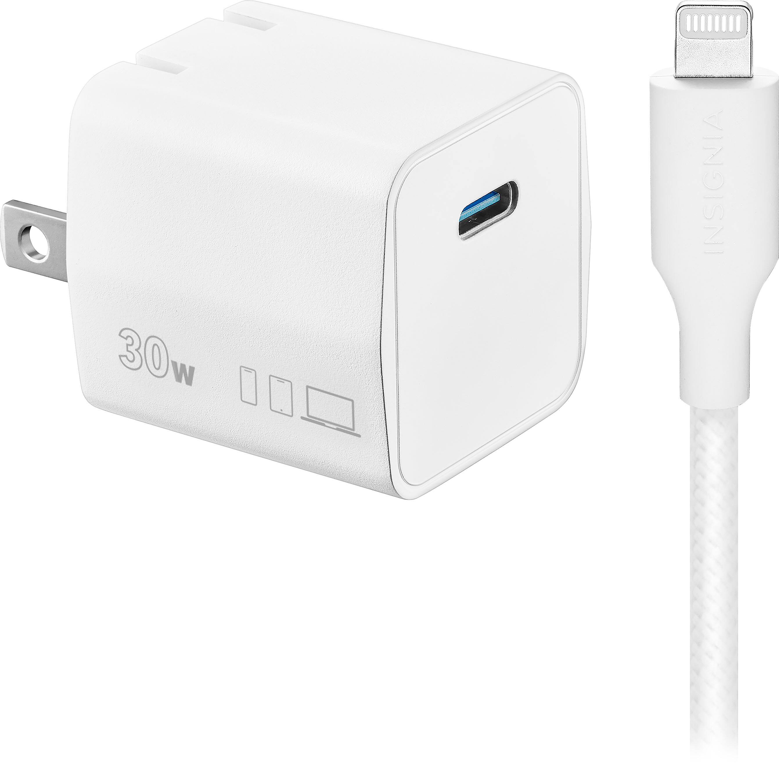 Insignia™ 30W USB C Super Fast Charge Kit for iPhone 14 Pro Max, iPhone