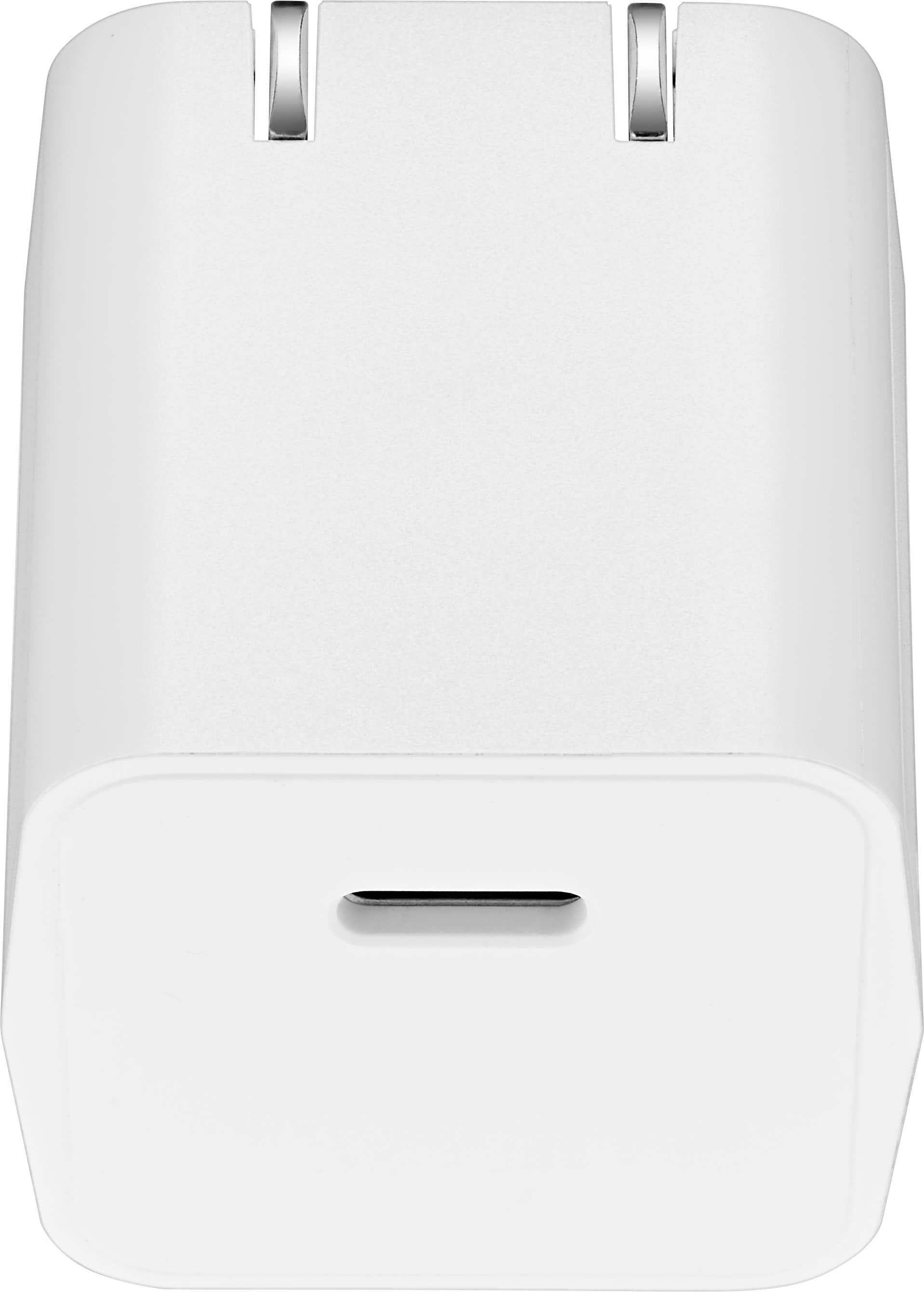Alt View 20. Insignia™ - 20W USB-C Fast Charger Kit for iPhone 14/13/12/11/X/8 series, iPhone SE - White.