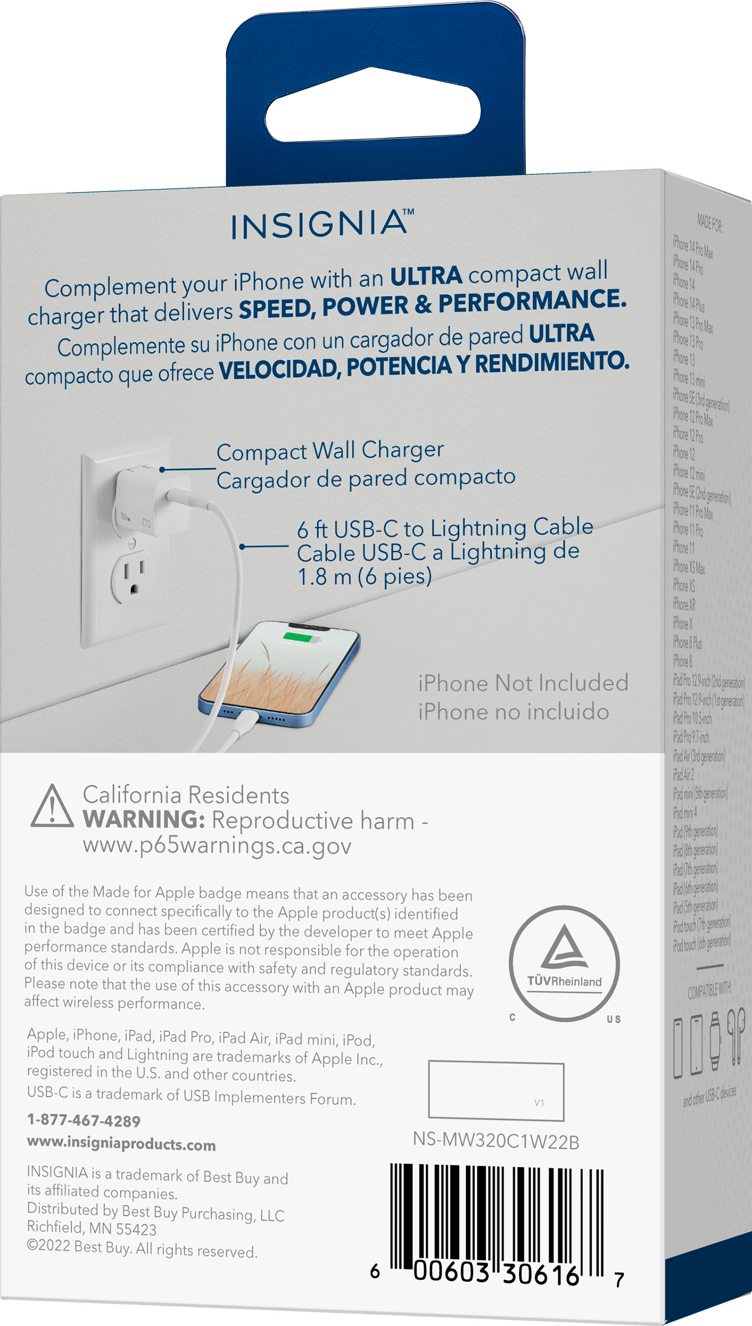 Cable Cargador Usb C Compatible Con iPhone 15/ 15 Pro