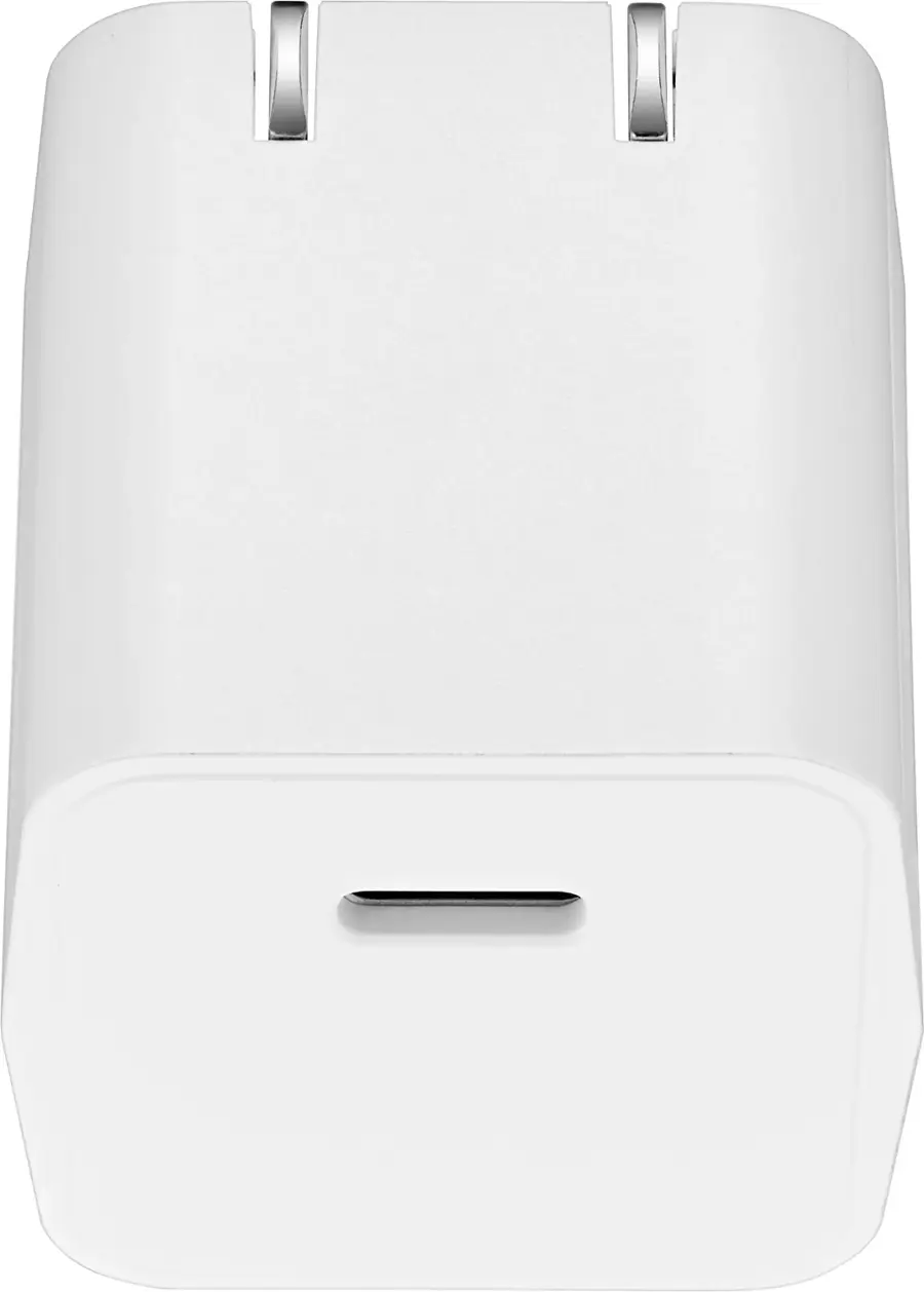 Alt View 20. Insignia™ - 20W USB-C Fast Charger for iPhone 15/14/13/12/11/X/8 series, iPhone SE - White.
