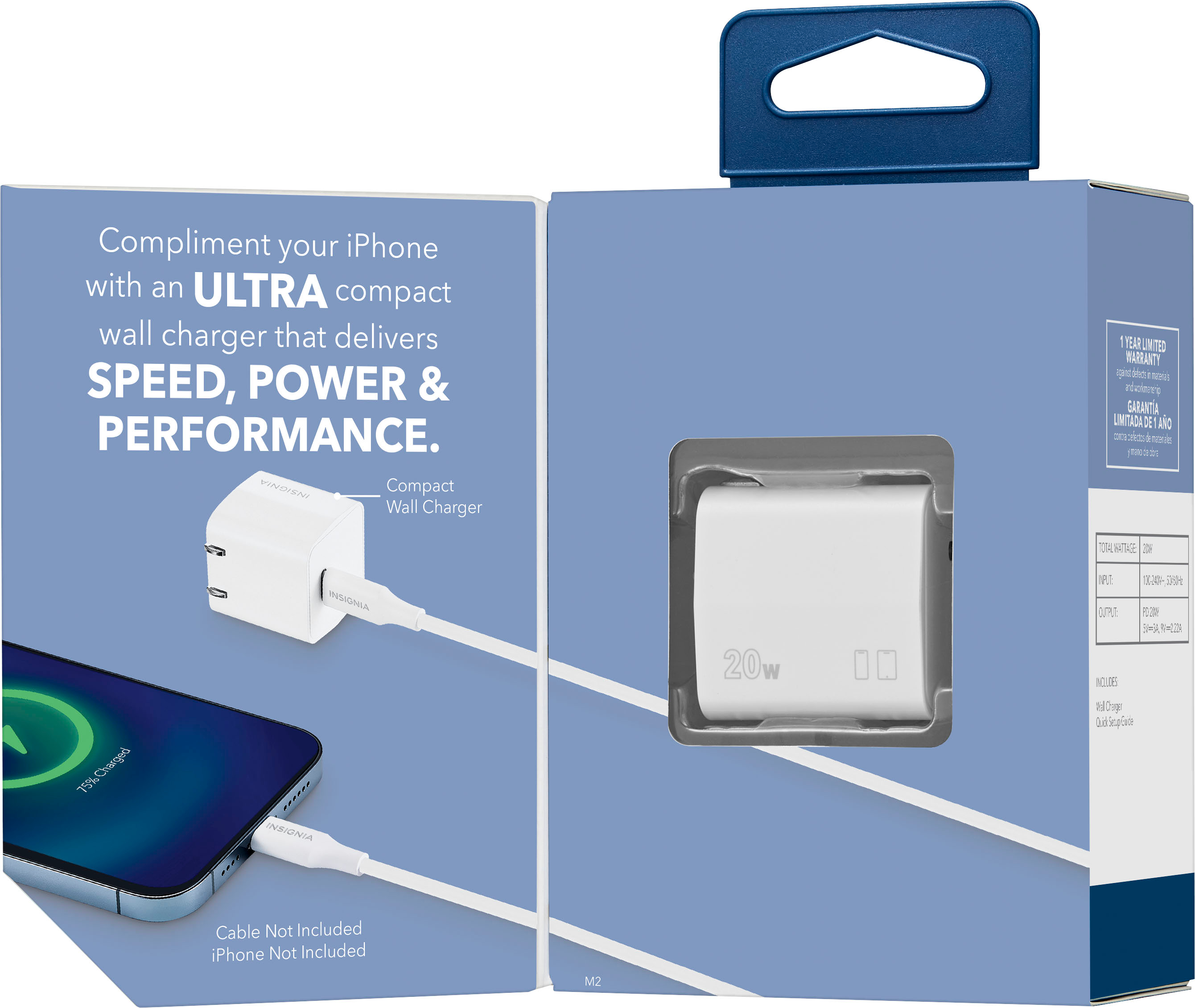Insignia™ 30W USB-C Super-Fast Charge Kit for iPhone 14 Pro Max, iPhone 14  Plus, iPhone 13 Pro Max White NS-MW330C1W22B - Best Buy