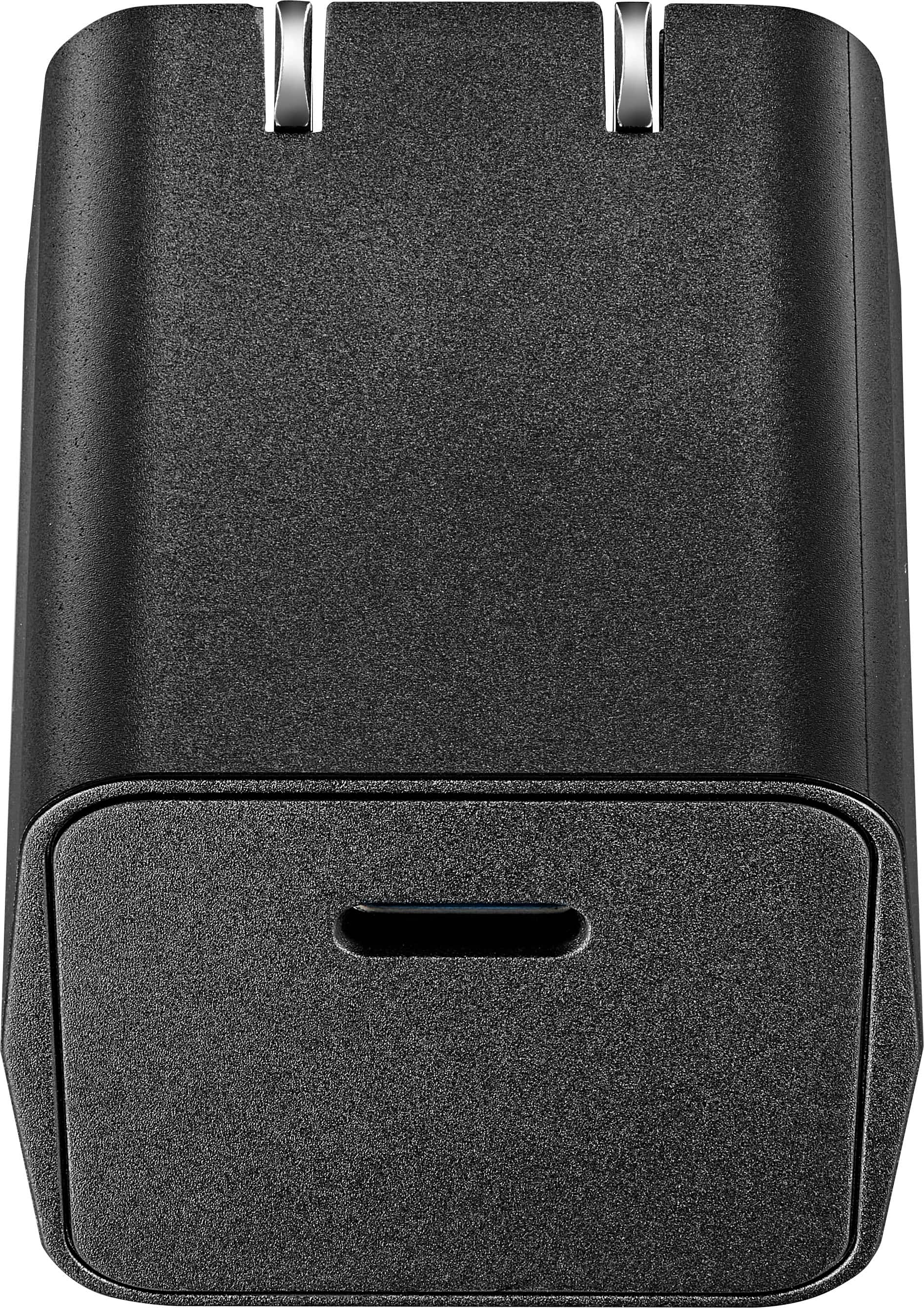 Alt View 13. Insignia™ - 25W Foldable Compact USB-C Wall Charger for Samsung Smartphones, iPhone, Tablets and More - Black.