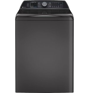 GE Profile - 5.4 Cu Ft High Efficiency Smart Top Load Washer with Smarter Wash Technology, Easier Reach & Direct Drive Motor - Diamond Gray