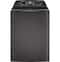 GE Profile - 5.4 Cu. Ft. High Efficiency Smart Top Load Washer with Smarter Wash Technology, Easier Reach & Direct Drive Motor - Diamond Gray