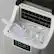 Alt View 12. Insignia™ - Portable Clear Ice Maker with Auto Shut-off - Stainless Steel.