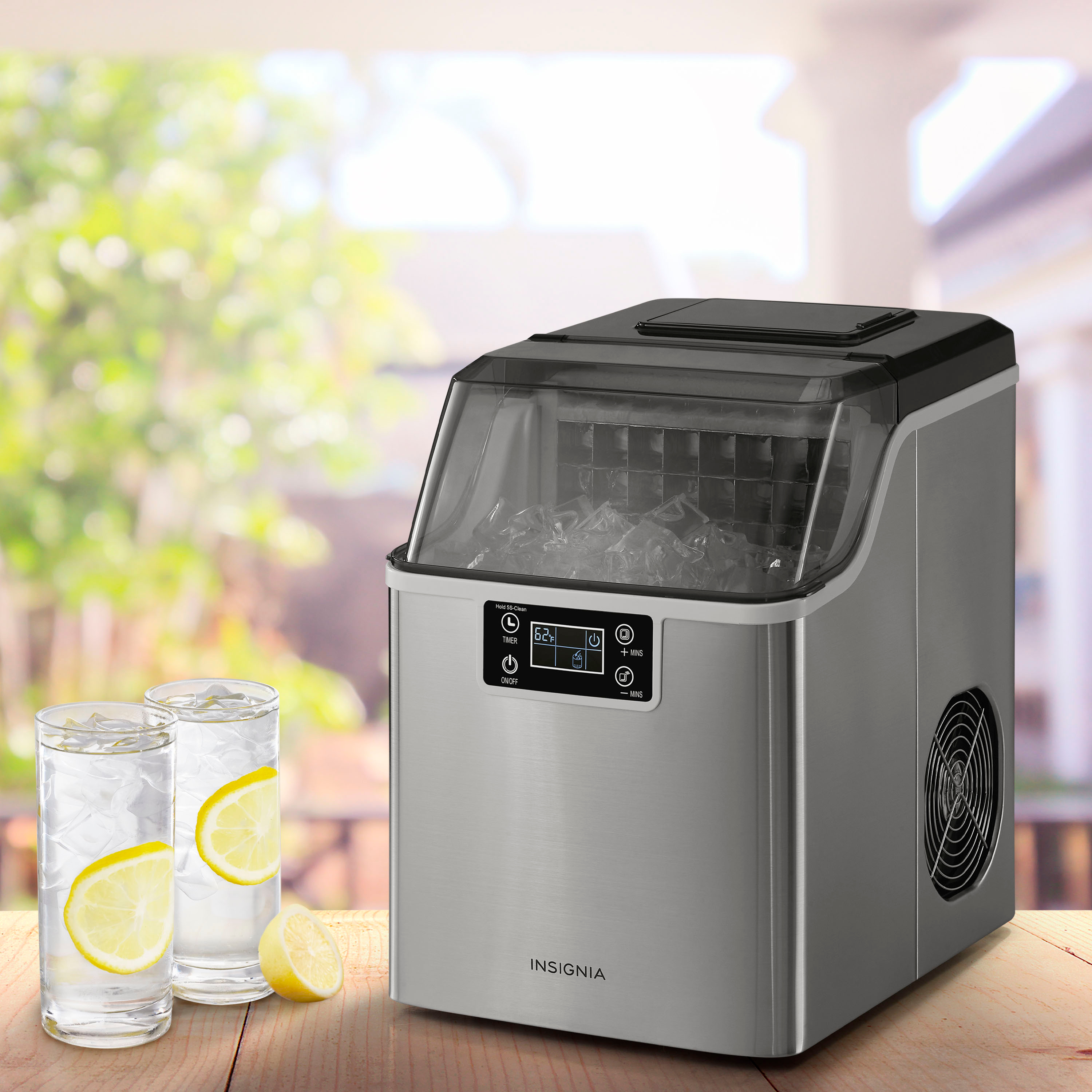 Rent to own Insignia™ - 44 Lb. Portable Icemaker with Auto Shut