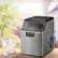 Alt View 13. Insignia™ - Portable Clear Ice Maker with Auto Shut-off - Stainless Steel.