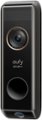 Angle Zoom. eufy Security - Smart Wi-Fi Dual Cam Video Doorbell 2K Battery Operated/Wired with Google Assistant and Amazon Alexa - Black.