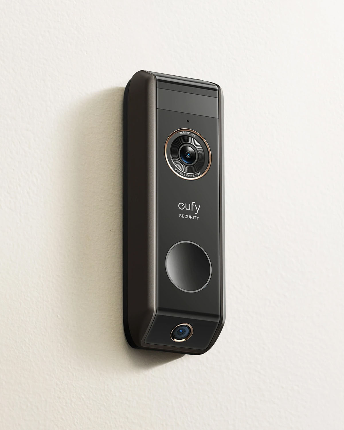 eufy Security Smart Wi-Fi Cam Video Doorbell 2K Battery Operated/Wired with Amazon Alexa Black E8213J11 - Best Buy
