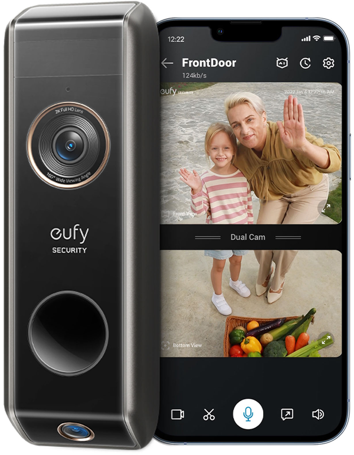 eufy Security Video Doorbell Dual Camera (Battery-Powered) Add-on