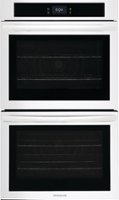 Frigidaire - 30" Built-in Double Electric Wall Oven with Fan Convection - White - Front_Zoom