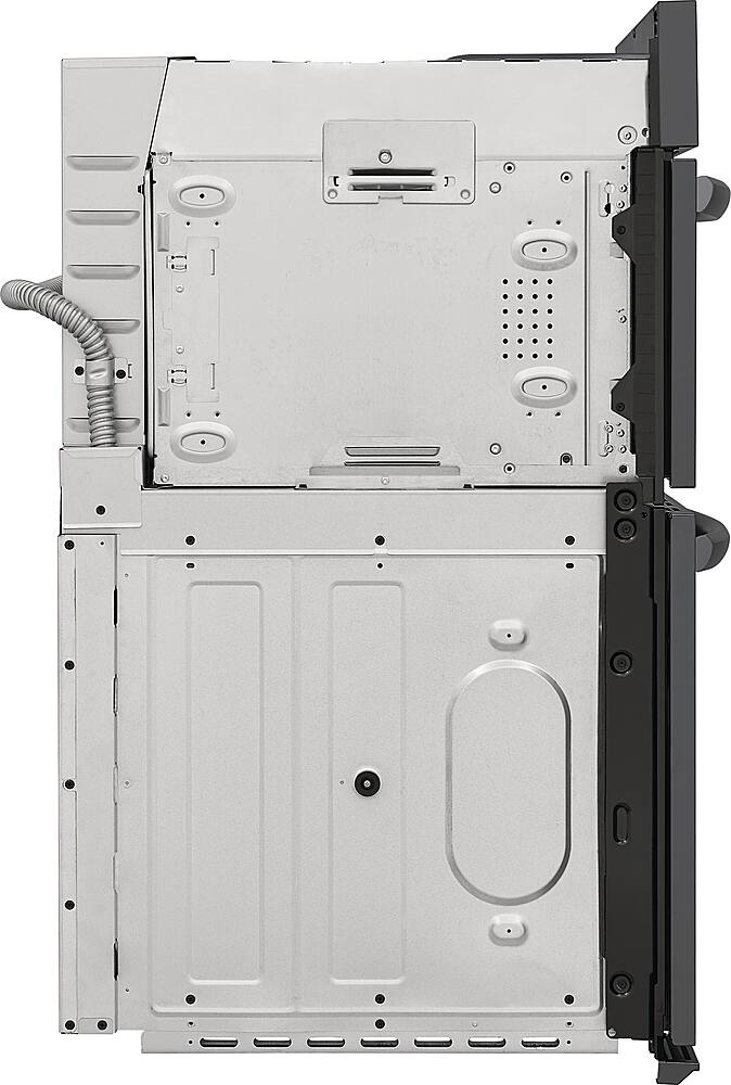 Alt View 18. Frigidaire - 27" Built-in Electric Wall Oven/Microwave Combination - Black Stainless Steel.