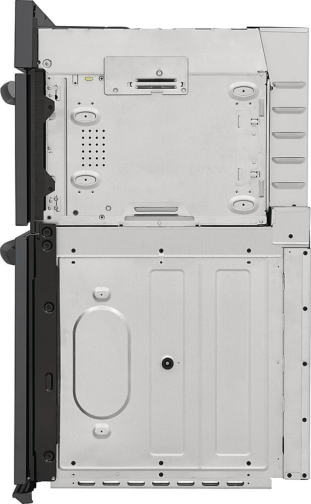 Alt View 19. Frigidaire - 27" Built-in Electric Wall Oven/Microwave Combination - Black Stainless Steel.