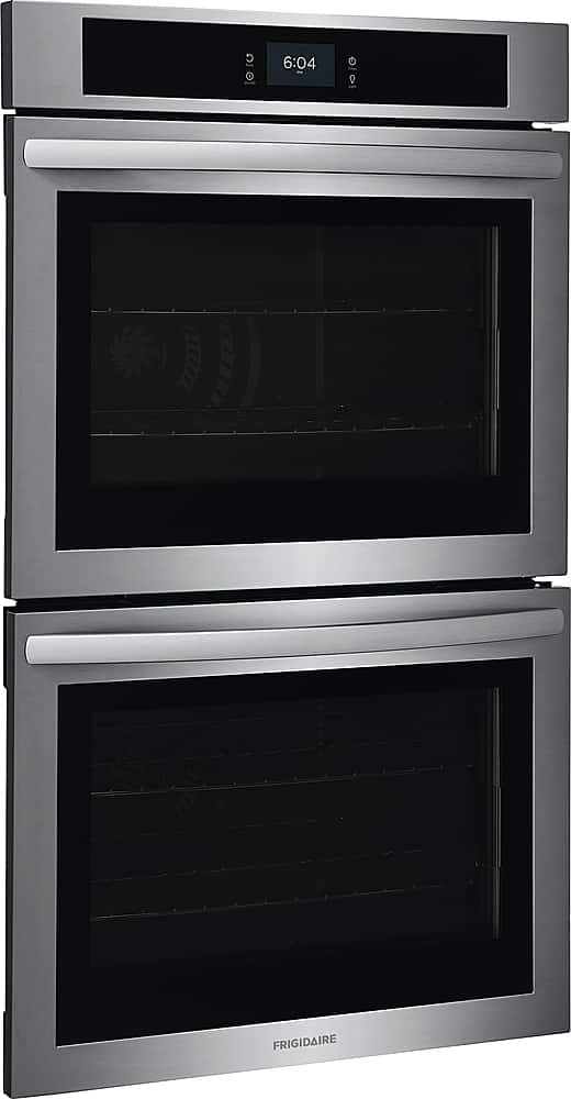 Angle View: Frigidaire - 30" Double Electric Wall Oven with Fan Convection