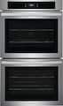 Frigidaire - 30" Double Electric Wall Oven with Fan Convection - Stainless Steel