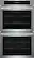 Front. Frigidaire - 30" Double Electric Wall Oven with Fan Convection - Stainless Steel.