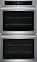 Frigidaire - 30" Double Electric Wall Oven with Fan Convection - Stainless Steel