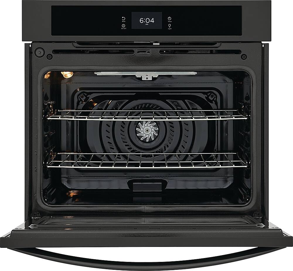 Alt View 13. Frigidaire - 30" Built-in Single Electric Wall Oven with Fan Convection - Black.