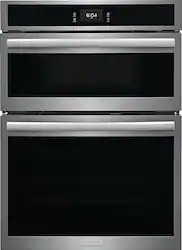 Frigidaire - Gallery 30" Built-in Electric Wall Oven/Microwave Combination - Stainless Steel - Front_Zoom