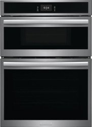 Frigidaire - Gallery 30" Built-in Electric Wall Oven/Microwave Combination - Stainless steel - Front_Zoom